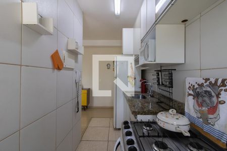 Cozinha de apartamento à venda com 3 quartos, 56m² em Jardim Cocaia, Guarulhos