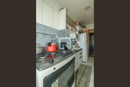 Cozinha de apartamento à venda com 1 quarto, 35m² em Jardim Dona Leopoldina, Porto Alegre