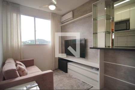 Sala de apartamento para alugar com 2 quartos, 46m² em São Jorge, Novo Hamburgo