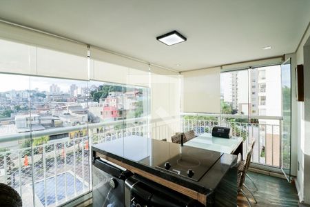 Varanda Gourmet de apartamento à venda com 3 quartos, 110m² em Lauzane Paulista, São Paulo