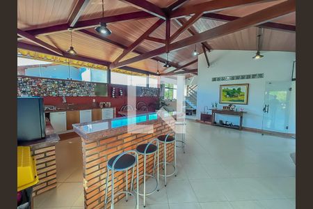 Área Externa de casa de condomínio à venda com 5 quartos, 800m² em Bela Vista, Lagoa Santa