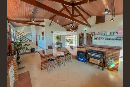 Área Externa de casa de condomínio à venda com 5 quartos, 800m² em Bela Vista, Lagoa Santa