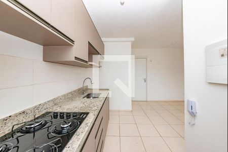 Cozinha de apartamento para alugar com 2 quartos, 46m² em Buritis, Belo Horizonte