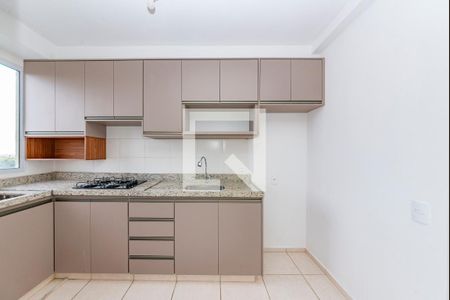 Cozinha de apartamento para alugar com 2 quartos, 46m² em Buritis, Belo Horizonte