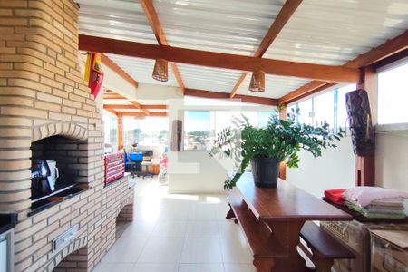 Área gourmet de apartamento à venda com 3 quartos, 125m² em Jardim Santa Eudoxia, Campinas
