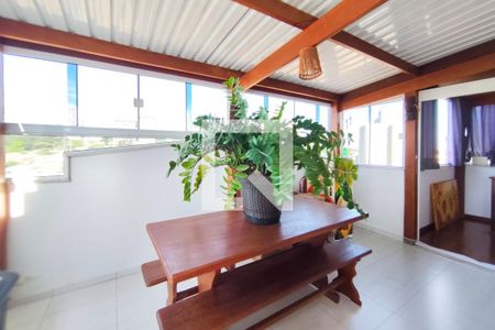 Área gourmet de apartamento à venda com 3 quartos, 125m² em Jardim Santa Eudoxia, Campinas