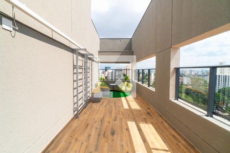 Área comum de kitnet/studio para alugar com 1 quarto, 18m² em Vila Clementino, São Paulo