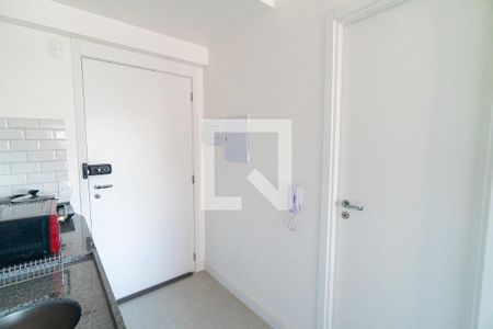 Cozinha de kitnet/studio para alugar com 1 quarto, 18m² em Vila Clementino, São Paulo