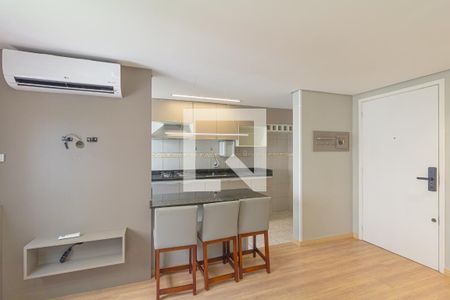 Sala/Cozinha de apartamento à venda com 2 quartos, 44m² em Centro, Canoas