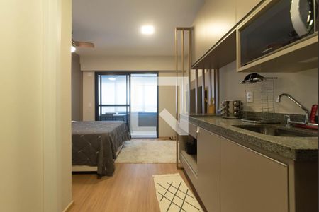 Studio de kitnet/studio para alugar com 1 quarto, 28m² em Brooklin, São Paulo