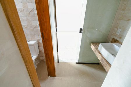 Banheiro da Suíte 2 de apartamento à venda com 4 quartos, 160m² em Santa Rosa, Belo Horizonte