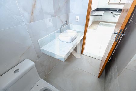Lavabo de apartamento à venda com 4 quartos, 160m² em Santa Rosa, Belo Horizonte