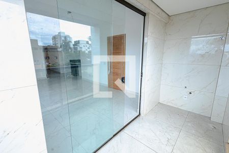 Varanda da Sala de apartamento à venda com 4 quartos, 160m² em Santa Rosa, Belo Horizonte