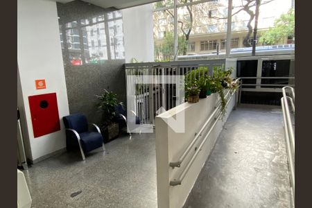 Área comum de kitnet/studio à venda com 1 quarto, 29m² em República, São Paulo
