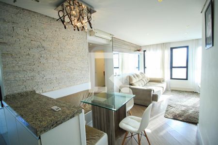 Sala de apartamento para alugar com 2 quartos, 69m² em Vila Regente Feijó, São Paulo