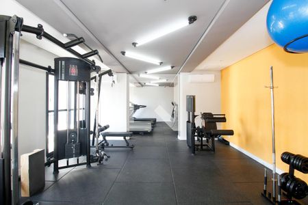 Área Comum - Academia de kitnet/studio para alugar com 1 quarto, 30m² em Pinheiros, São Paulo