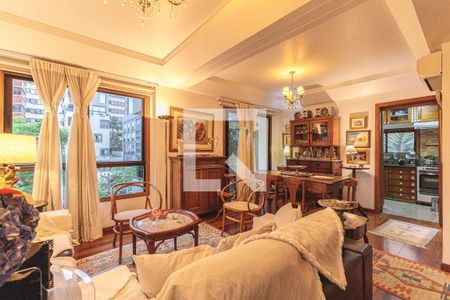 Sala de apartamento à venda com 2 quartos, 100m² em Moinhos de Vento, Porto Alegre