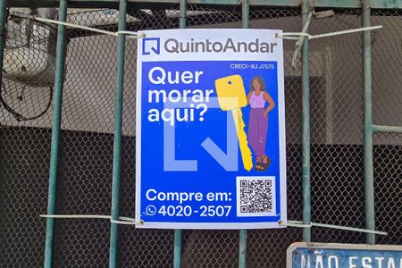 Fachada + Placa de apartamento à venda com 2 quartos, 78m² em Água Santa, Rio de Janeiro