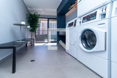 Área Comum - Lavanderia de kitnet/studio para alugar com 1 quarto, 25m² em Perdizes, São Paulo