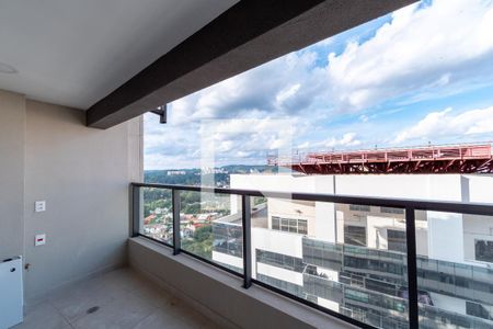 Sacada/Sala/Cozinha de apartamento à venda com 2 quartos, 75m² em Alphaville Industrial, Barueri