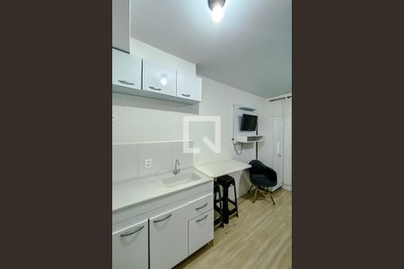 Cozinha de kitnet/studio à venda com 1 quarto, 15m² em Mooca, São Paulo