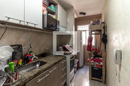 Cozinha de apartamento à venda com 2 quartos, 47m² em Luz, São Paulo