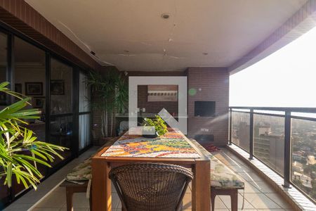 Varanda Sala de Jantar de apartamento à venda com 4 quartos, 247m² em Lapa, São Paulo
