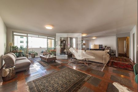 Sala de apartamento à venda com 3 quartos, 190m² em Jardim Paulista, São Paulo