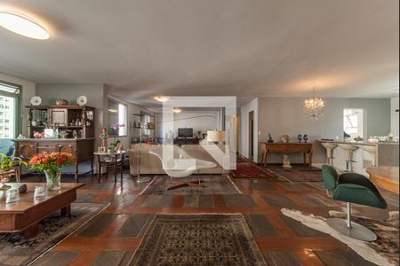 Sala de apartamento à venda com 3 quartos, 190m² em Jardim Paulista, São Paulo