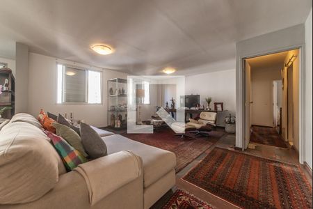 Sala de apartamento à venda com 3 quartos, 190m² em Jardim Paulista, São Paulo