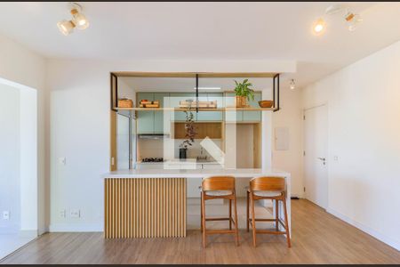 Sala de apartamento à venda com 2 quartos, 81m² em Jardim Caravelas, São Paulo