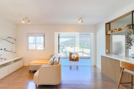 Sala de apartamento à venda com 2 quartos, 81m² em Jardim Caravelas, São Paulo