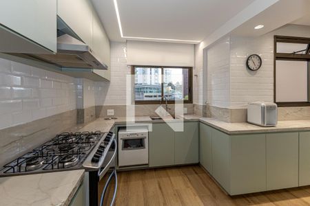 Cozinha de apartamento à venda com 3 quartos, 220m² em Vale do Sereno, Nova Lima