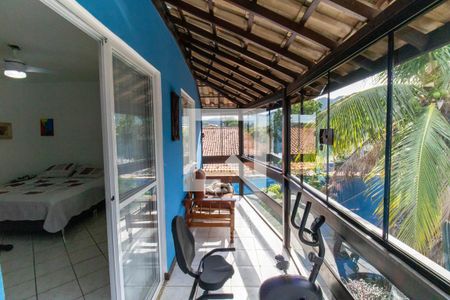 Varanda da Suíte 1 de casa à venda com 4 quartos, 207m² em Itaipu, Niterói