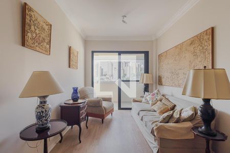 Sala de apartamento à venda com 2 quartos, 52m² em Vila Anglo Brasileira, São Paulo