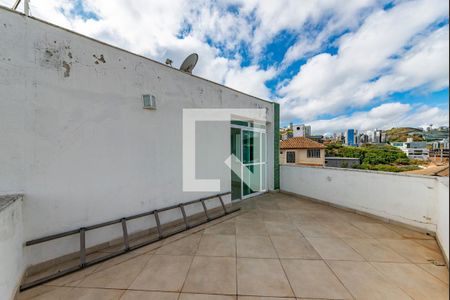 Varanda da Sala 2 de casa à venda com 3 quartos, 404m² em Estoril, Belo Horizonte