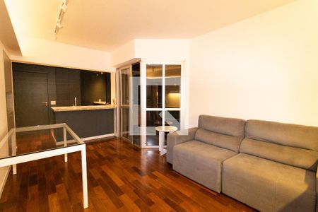 Sala de apartamento à venda com 1 quarto, 60m² em Centro, Campinas