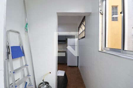 Área de Serviço de apartamento para alugar com 2 quartos, 85m² em Jardim Tejereba, Guarujá