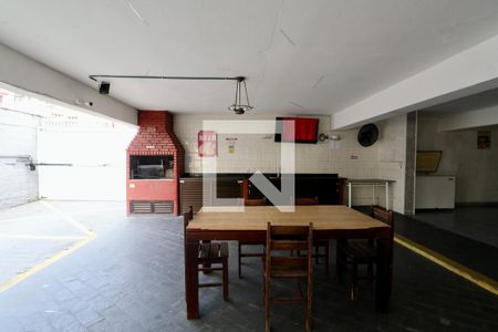 Área comum - Churrasqueira de apartamento para alugar com 2 quartos, 85m² em Jardim Tejereba, Guarujá