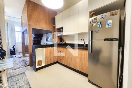 Cozinha de apartamento à venda com 1 quarto, 35m² em Centro, Rio de Janeiro