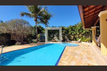 Piscina de casa de condomínio à venda com 5 quartos, 630m² em Loteamento Alphaville Campinas, Campinas