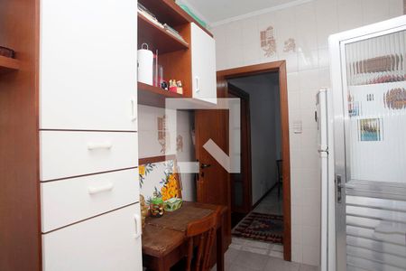 Cozinha de apartamento à venda com 3 quartos, 105m² em Floresta, Porto Alegre