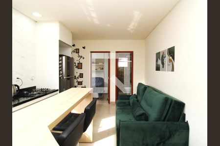 Sala/Cozinha de apartamento para alugar com 1 quarto, 39m² em Horto Florestal, São Paulo