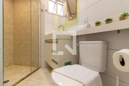 Banheiro de apartamento à venda com 1 quarto, 41m² em Paraíso, São Paulo