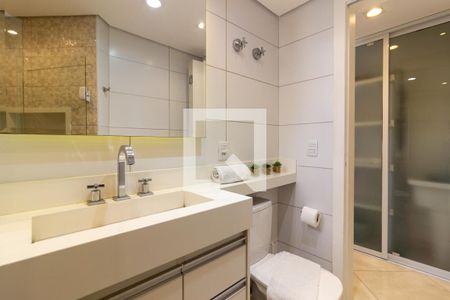 Banheiro de apartamento à venda com 1 quarto, 41m² em Paraíso, São Paulo