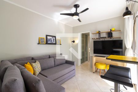  Sala/Cozinha de apartamento para alugar com 1 quarto, 41m² em Paraíso, São Paulo