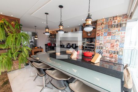 Varanda gourmet de apartamento à venda com 4 quartos, 360m² em Paraíso, São Paulo