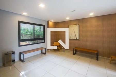 Área comum  - Hall Social de apartamento à venda com 1 quarto, 31m² em Santo Amaro, São Paulo