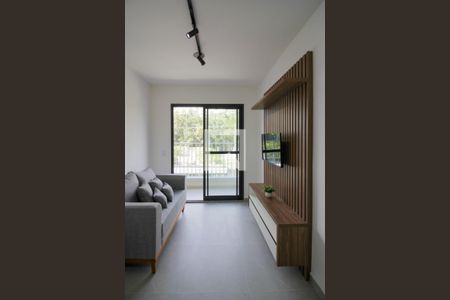 Sala de apartamento para alugar com 1 quarto, 31m² em Santo Amaro, São Paulo