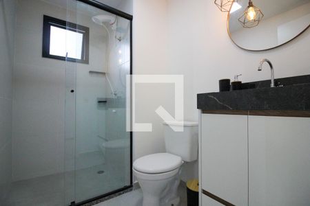 Banheiro de apartamento à venda com 1 quarto, 31m² em Santo Amaro, São Paulo